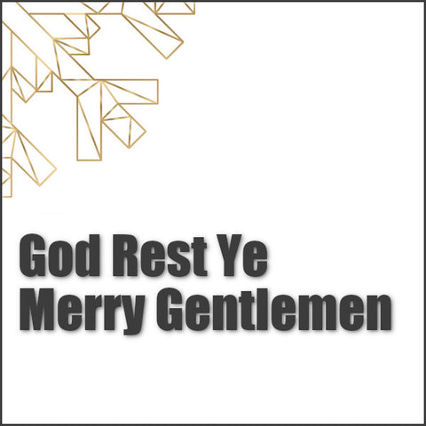 God Rest Ye Merry Gentlemen - Piano Tab
